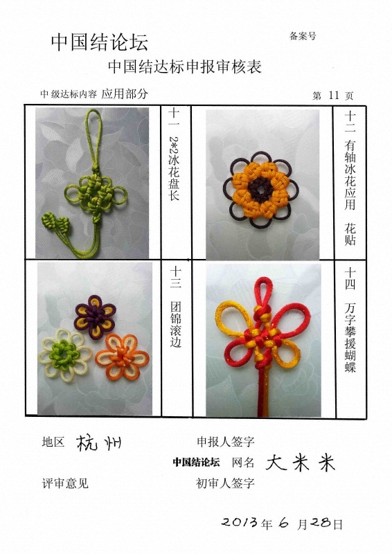 中级达标审核表11