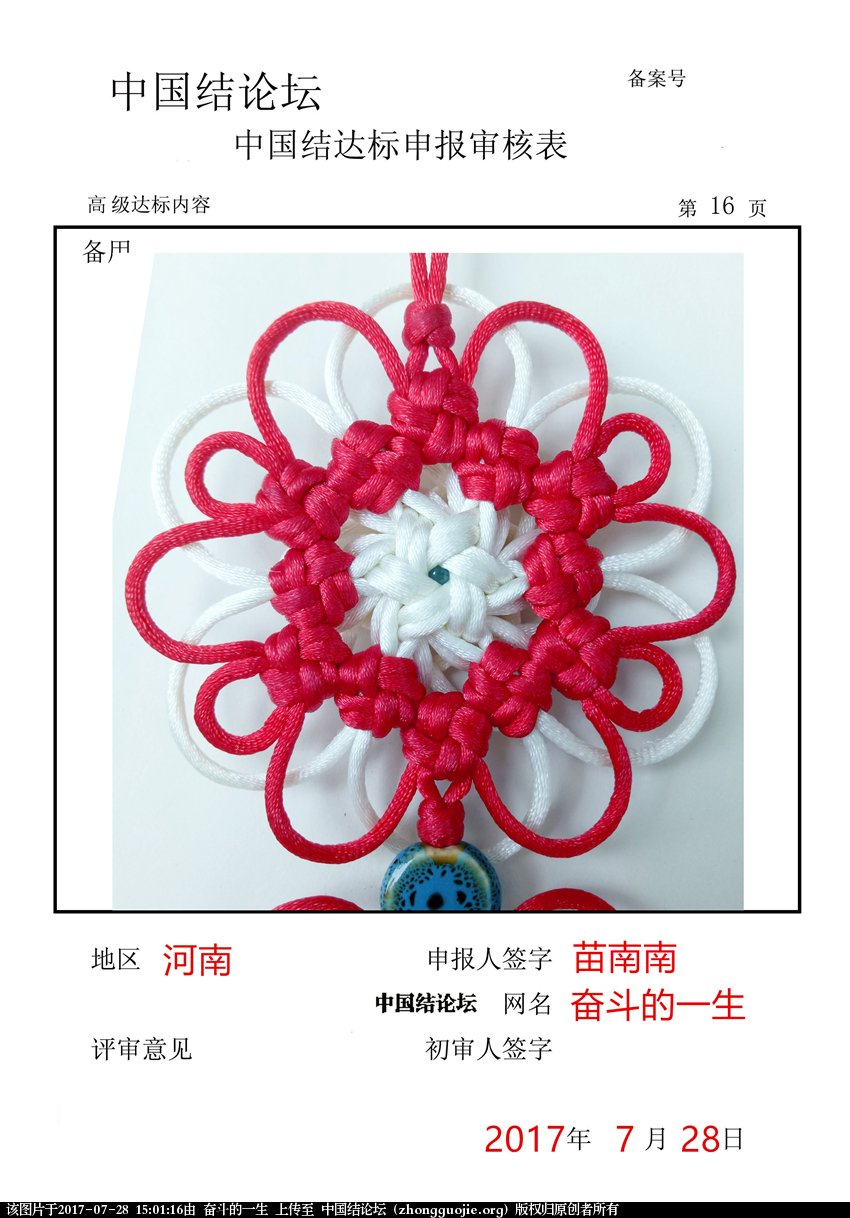 高级达标审核表16