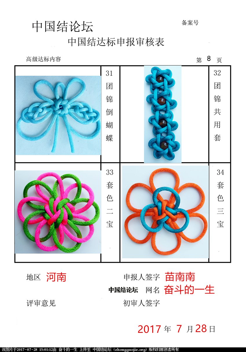 高级达标审核表8