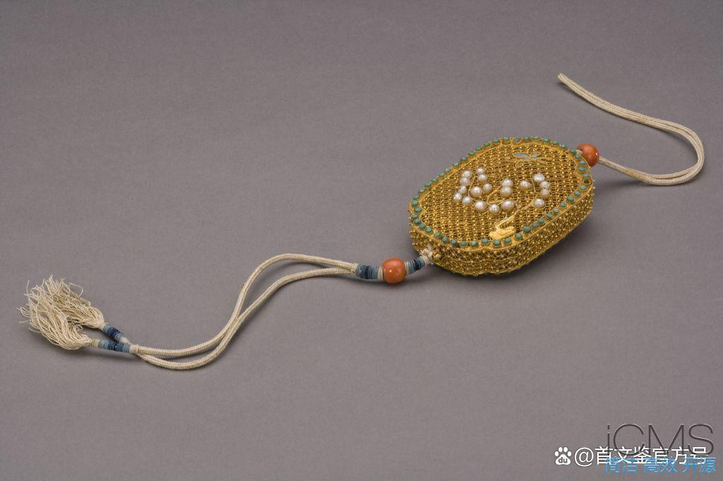 故宫金嵌珠石累丝香囊的绳结及多件清朝时间的文物