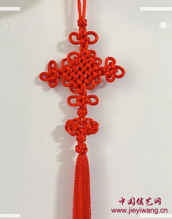 宋代古画大傩图中的盘长结挂饰
