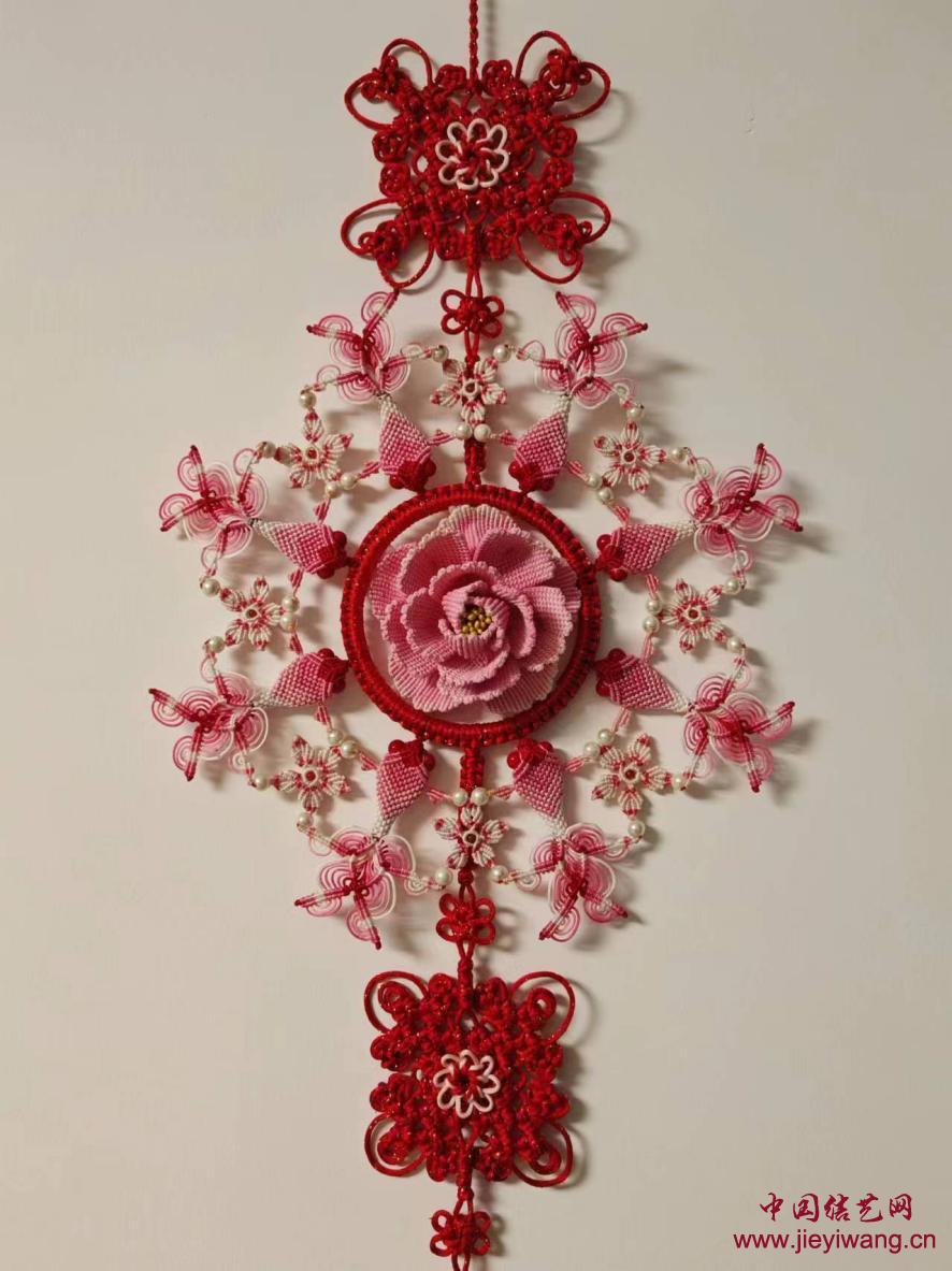 中国结艺网达标考核评审副组长：朱小华介绍与作品