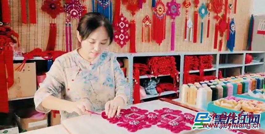 孙明辉与中国结非遗传承与致富路 孙明辉与中国结非遗传承与致富路