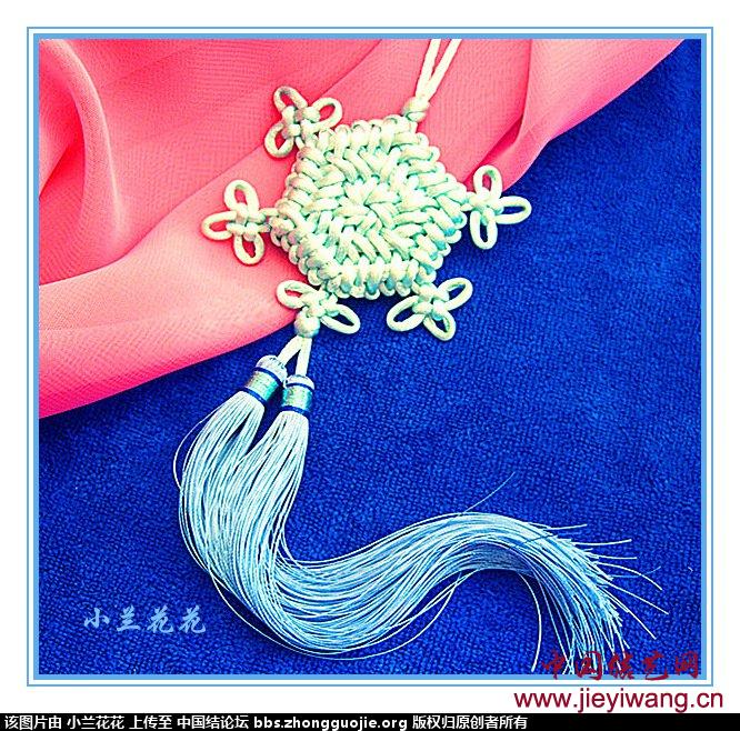 第三届中国结艺网达标考核评审专家组长：王美兰介绍与作品