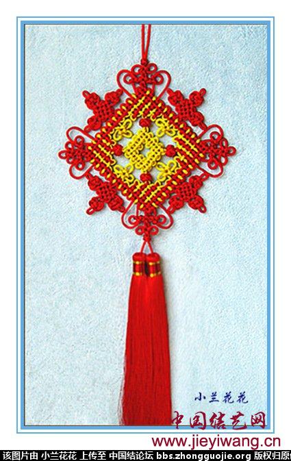 第三届中国结艺网达标考核评审专家组长：王美兰介绍与作品