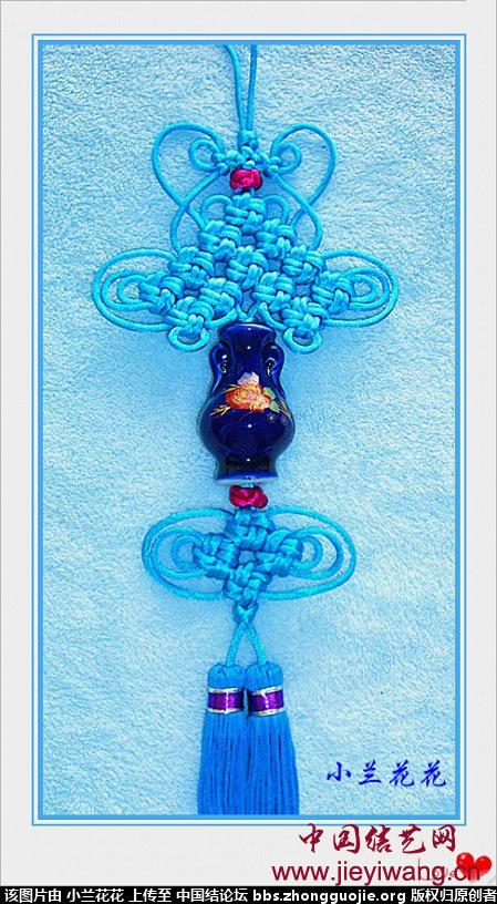 第三届中国结艺网达标考核评审专家组长：王美兰介绍与作品