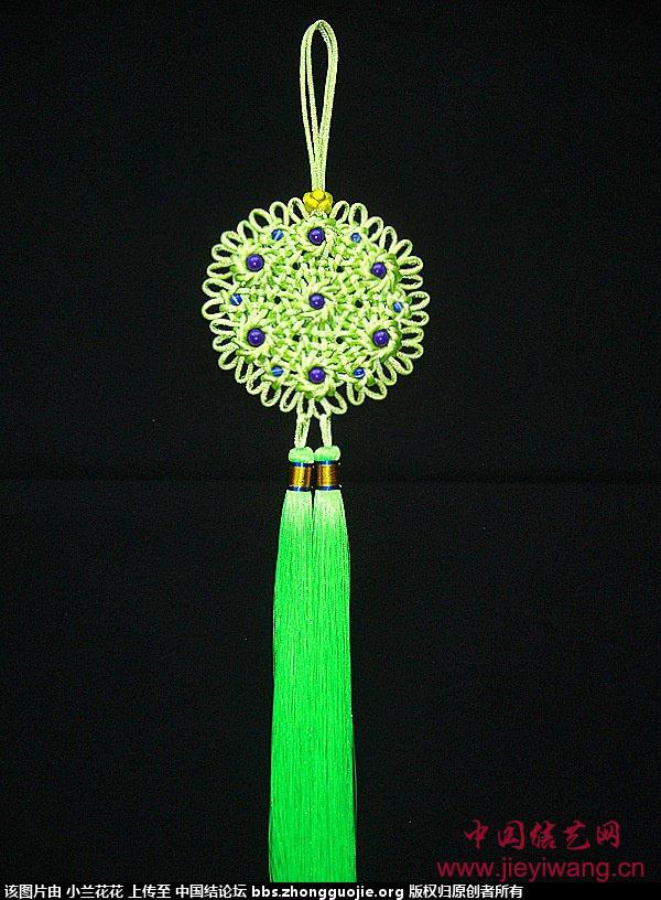 第三届中国结艺网达标考核评审专家组长：王美兰介绍与作品