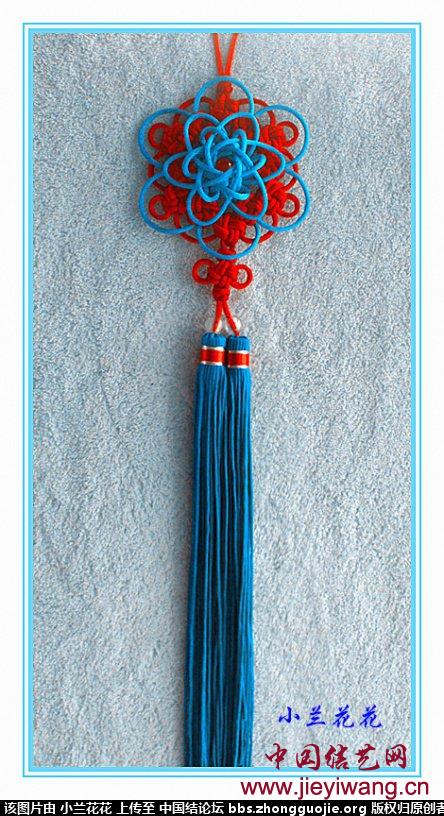 第三届中国结艺网达标考核评审专家组长：王美兰介绍与作品