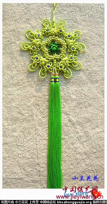 第三届中国结艺网达标考核评审专家组长：王美兰介绍与作品