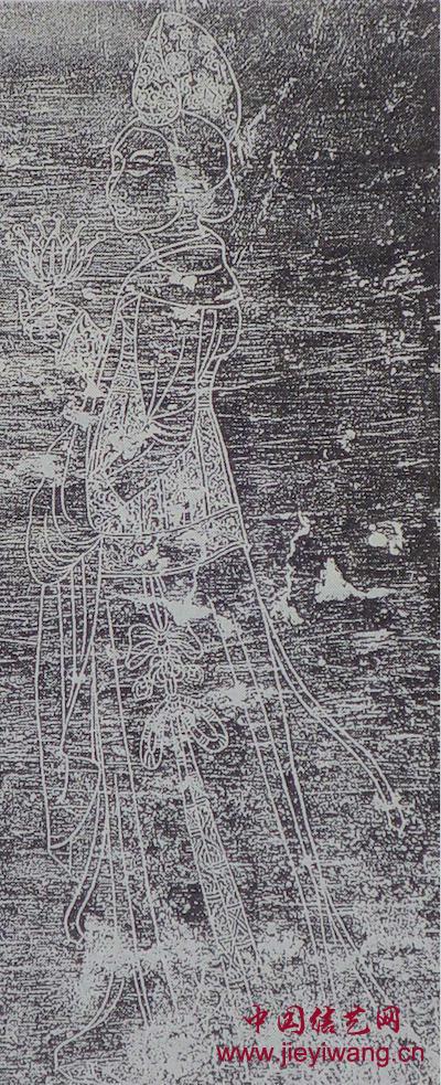 唐代薛儆墓出土的石椁线刻画中的绳结挂饰 唐代薛儆墓出土的石椁线刻画中的绳结挂饰