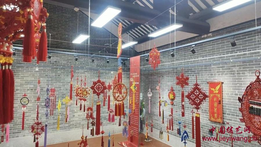 2026春满鳌台绳结艺术展在厚街镇开幕